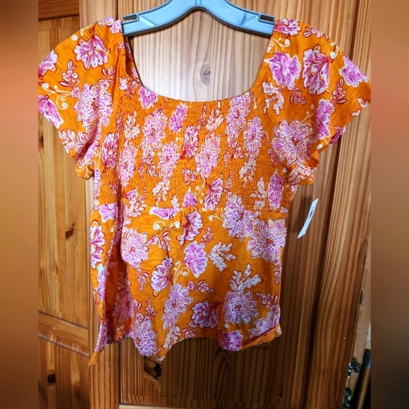 Nwt Girl Floral Top - Picture 1 of 7